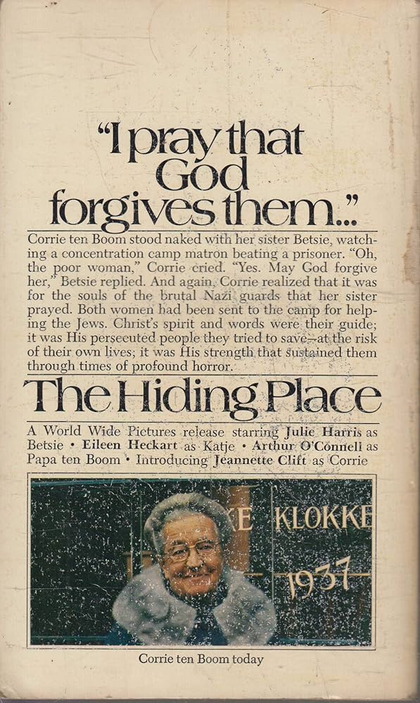 The Hiding Place: Boom, Corrie Ten: Amazon.com: Books