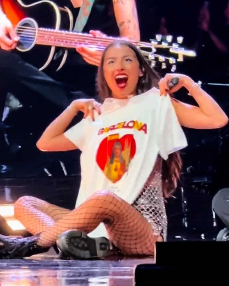 Olivia Rodrigo Jesus Shirt Controversy Explained | The Direct