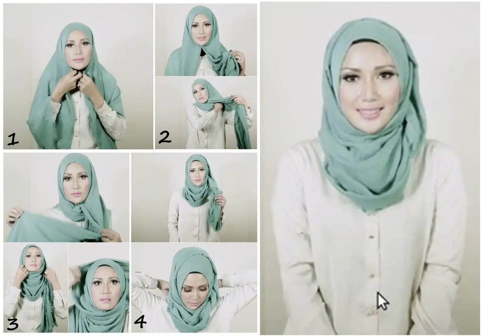 How To Put On A Muslim Scarf